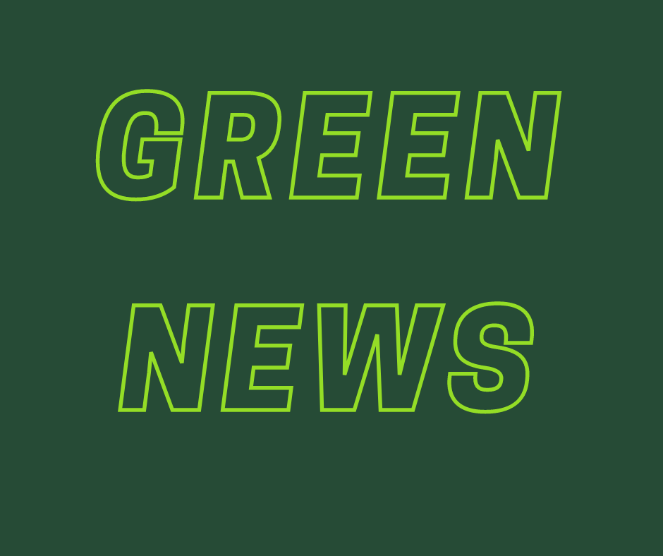 Title slide for Green News