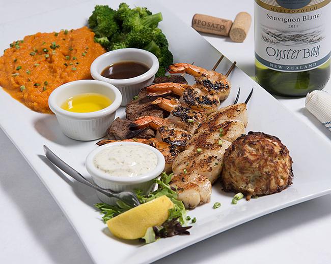 Seafood platter