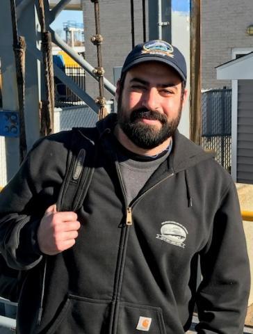 Cape May Lewes Ferry Chief Engineer Mike Calise