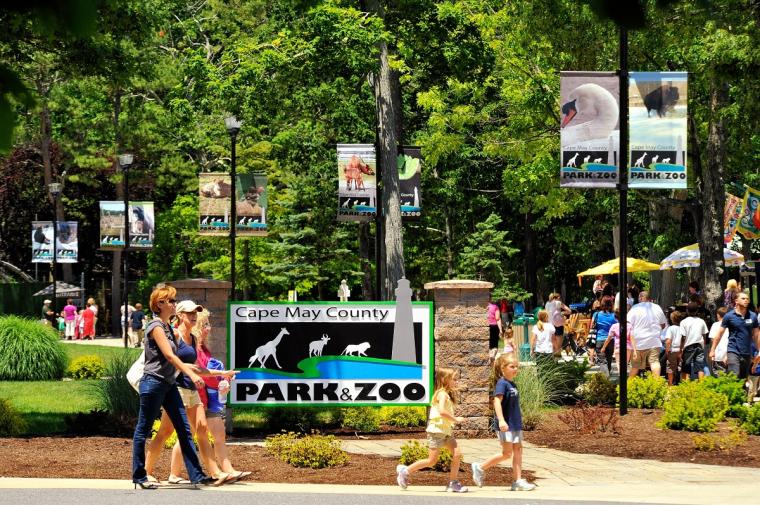 Cape May County Park and Zoo Entrance
