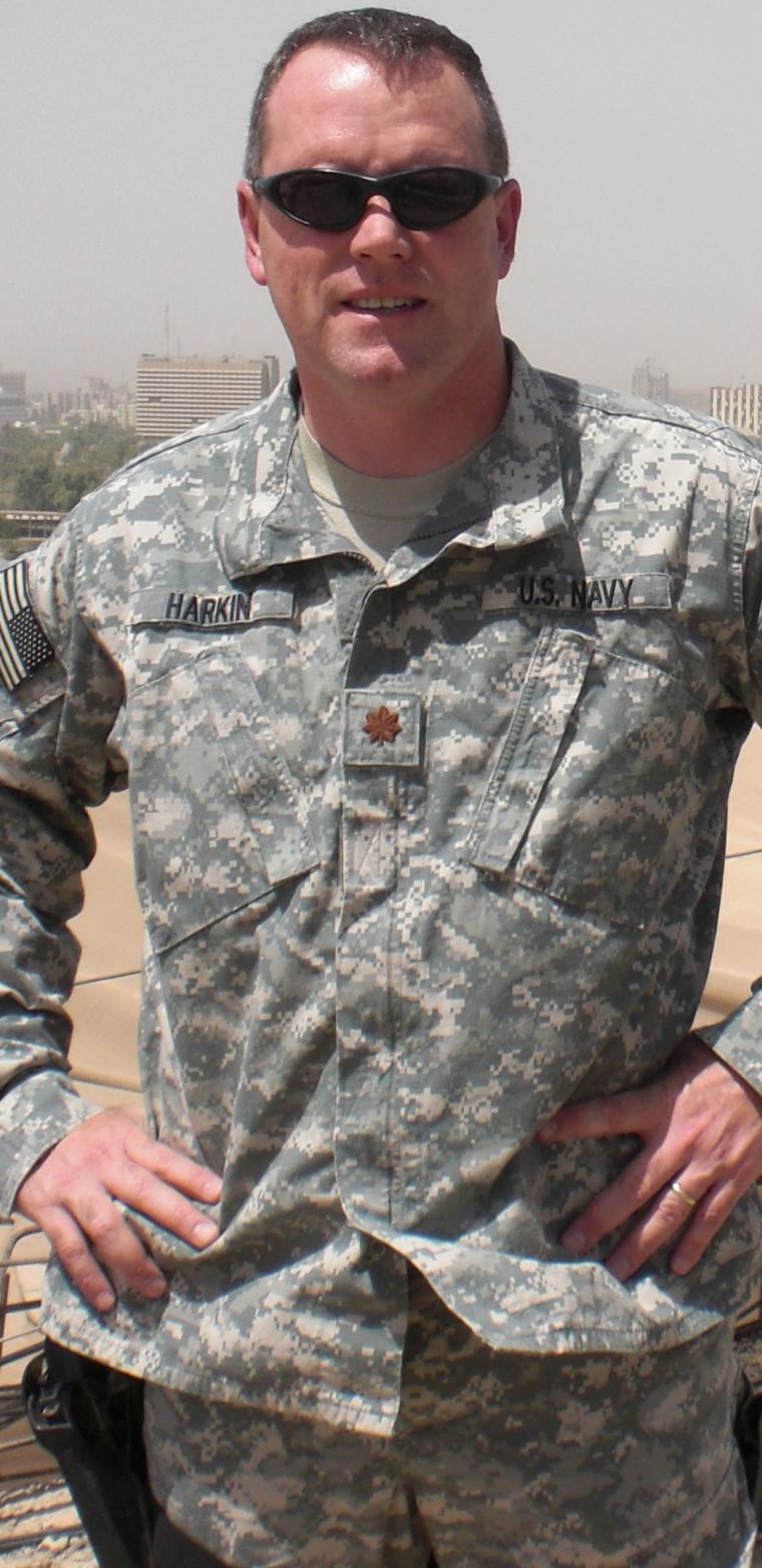 Captain Jim Harkin military service