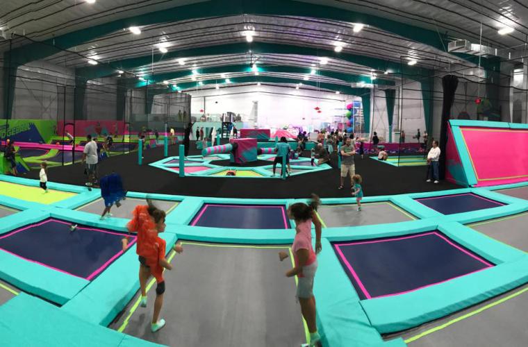 Shell We Bounce trampoline park in Lewes, DE