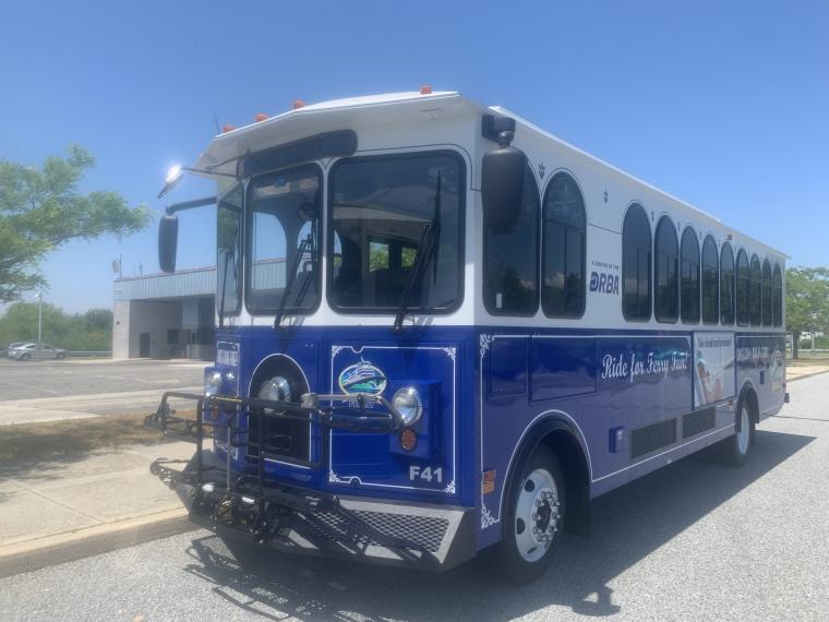 Cape May-Lewes Ferry shuttle service available from the Cape May terminal