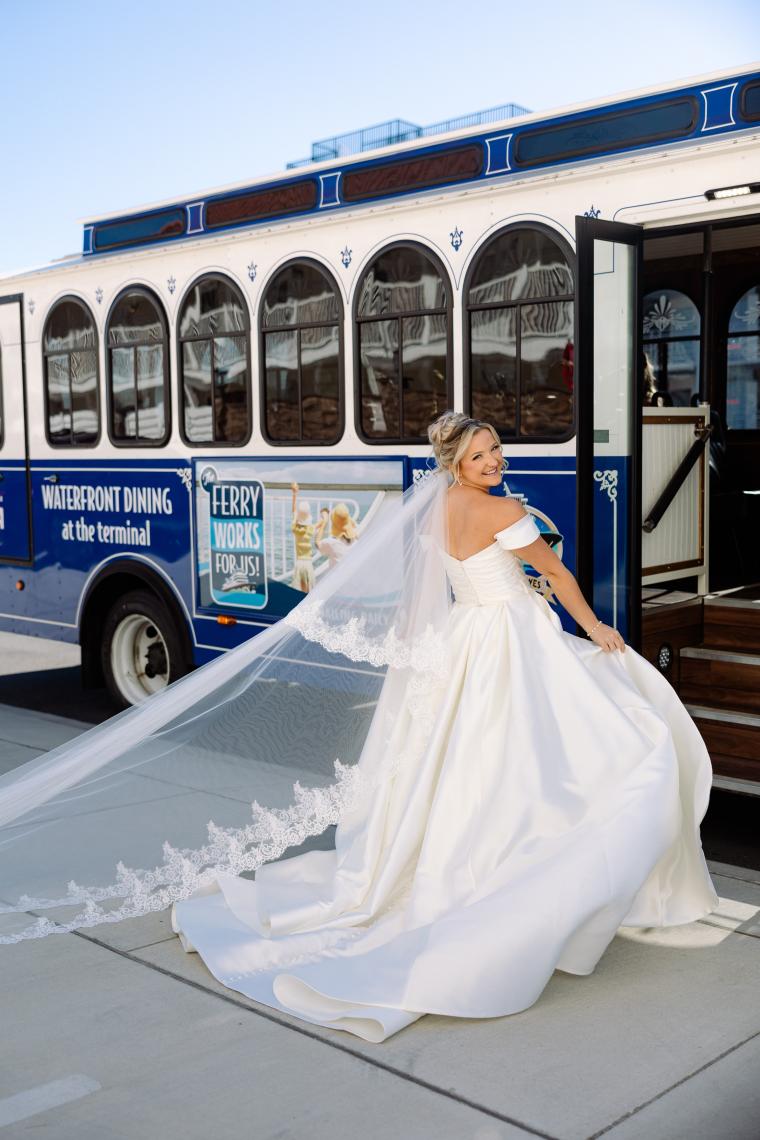 Trolley Wedding Rental