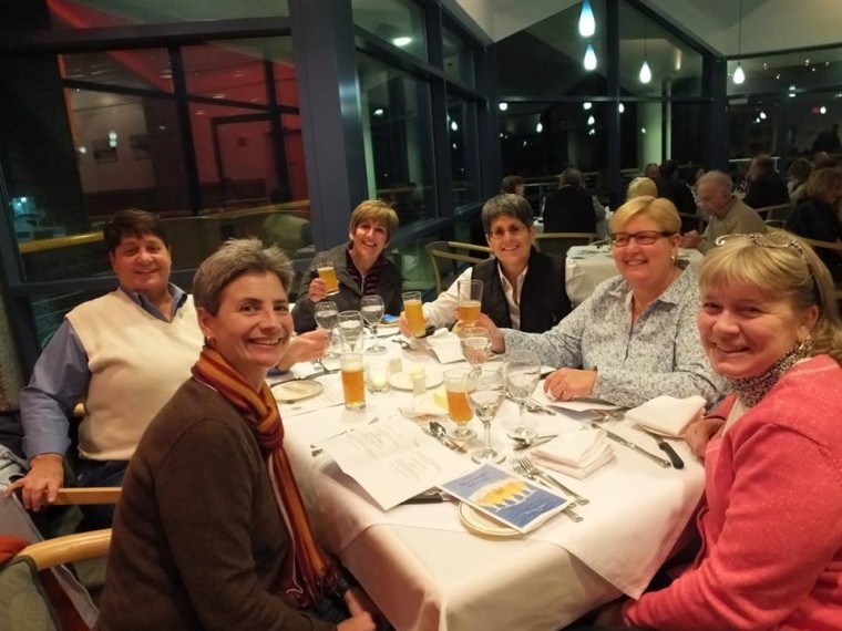 attendees at the first Ferry Beer dinner on January 16, 2015