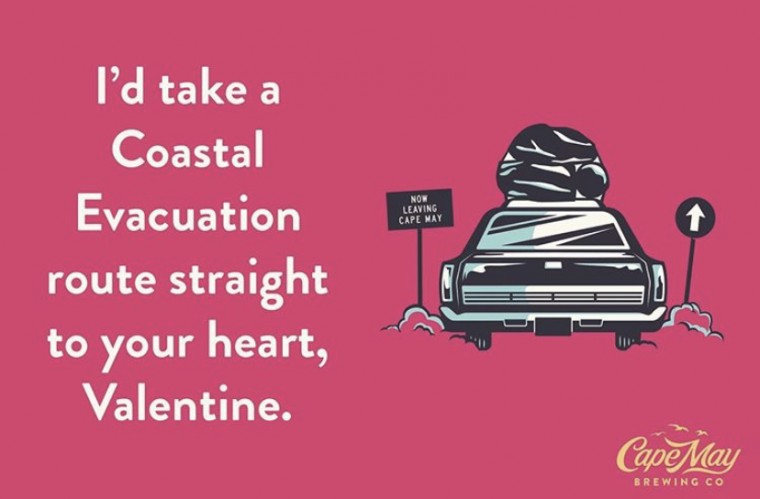 Cape May Brewing Company Valentine's Day Celebration