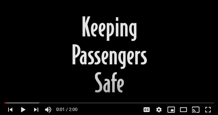 Title slide to video on how the Cape May Lewes Ferry has improved cleaning operations to keep passengers and employees safe during COVID-19.
