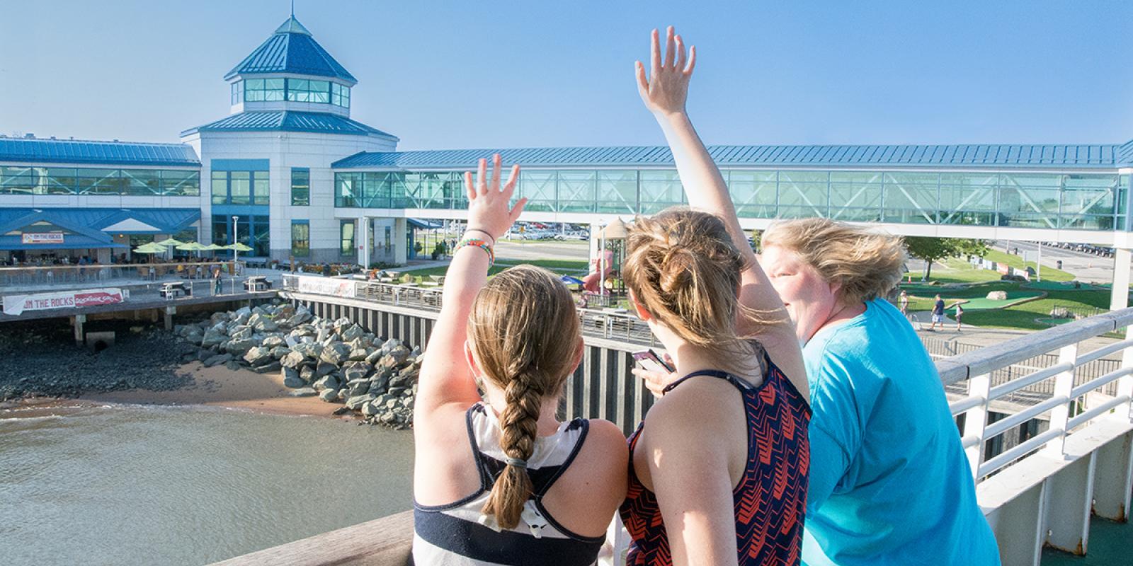 Family friendly travel aboard the Cape May Lewes Ferry