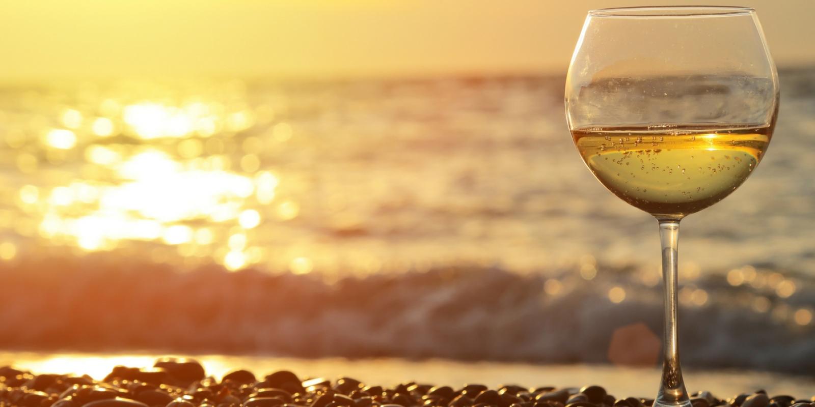 Drinking On The Beach