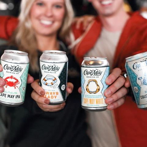 Cape May Brewing Company beer line-up