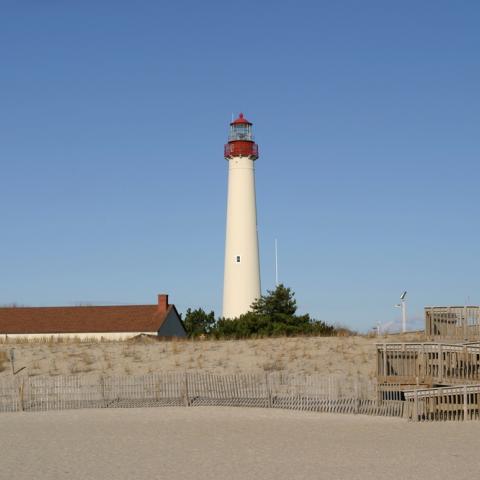 Cape May Lighthouse and Beach