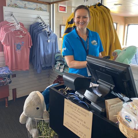 Gift Shop onboard the Cape May-Lewes Ferry