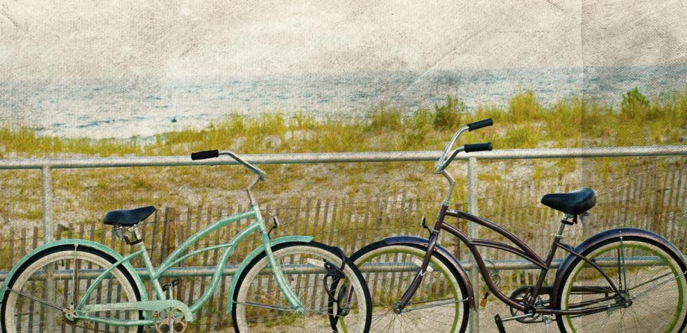 Bikes On The Boardwalk