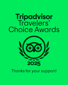 TripAdvisor 2025 Travelers' Choice Award Logo
