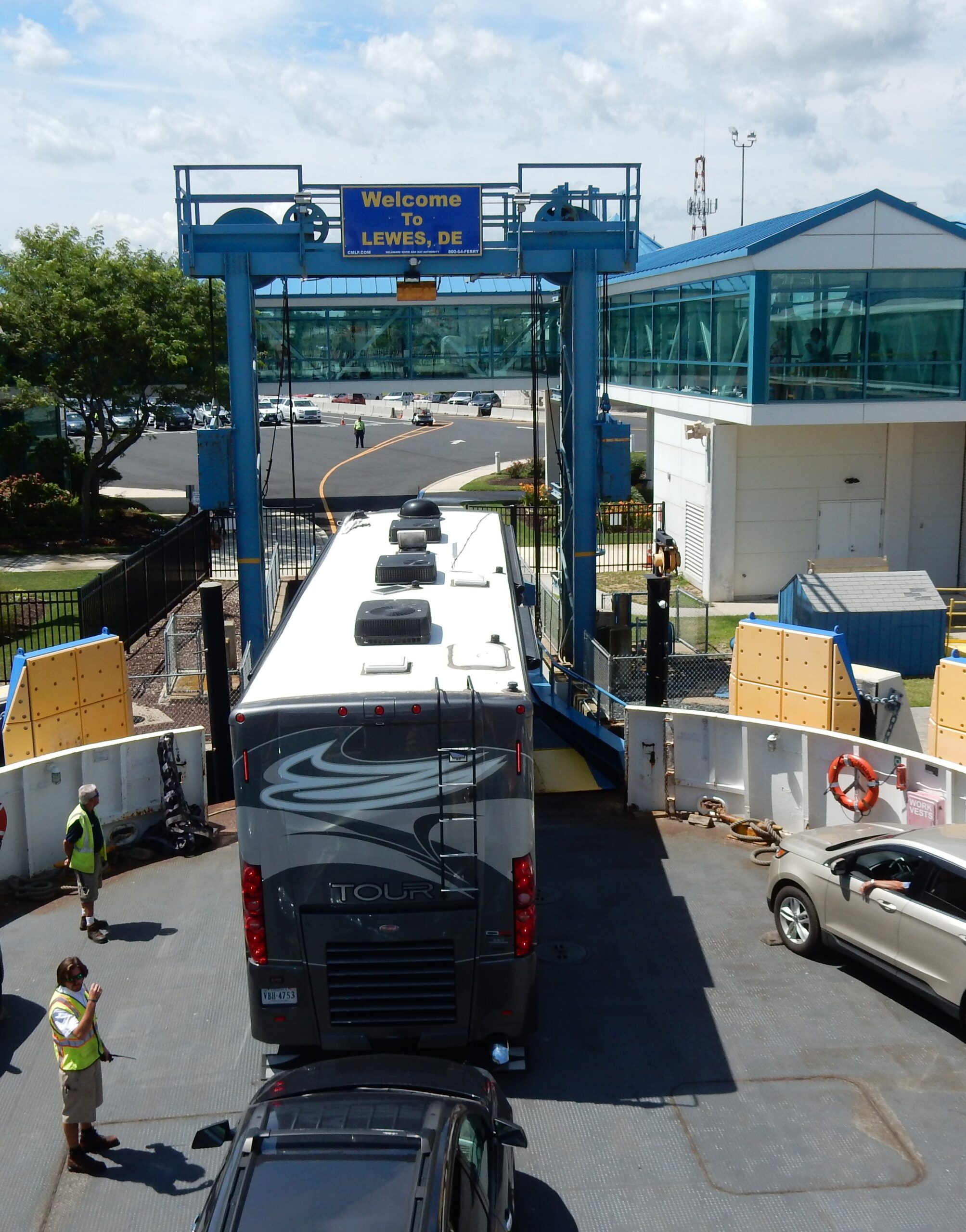 Boarding the Cape May - Lewes Ferry for an RV is easy when you plan ahead