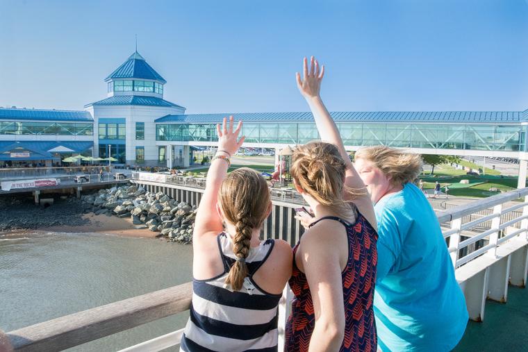 Family friendly travel aboard the Cape May Lewes Ferry