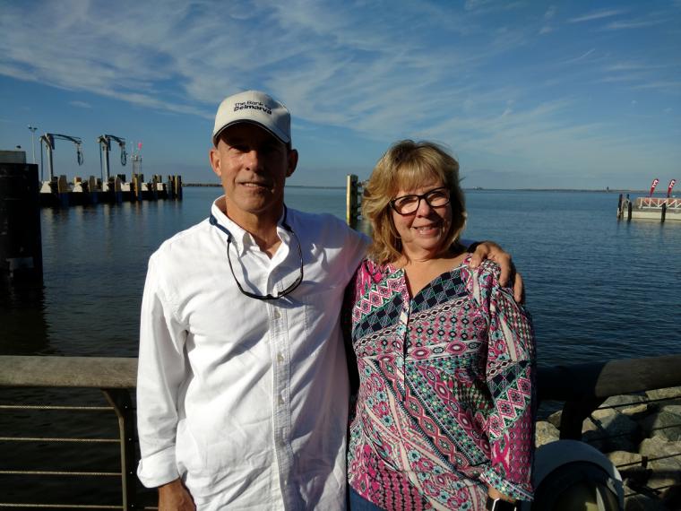 Jim Johnson celebrates 125 ferry trips