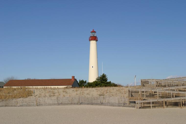Cape May Lighthouse and Beach