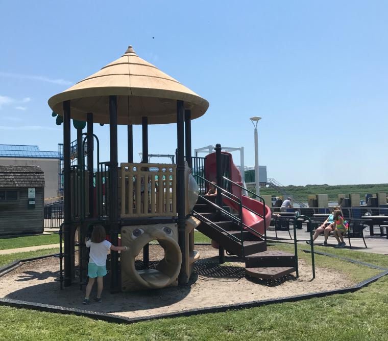 Playground at the Cape May-Lewes Ferry terminal in Cape May