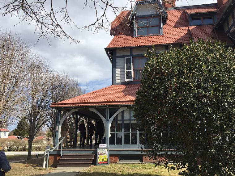 Outside view of the Emlen Physick Estate, Cape May,NJ