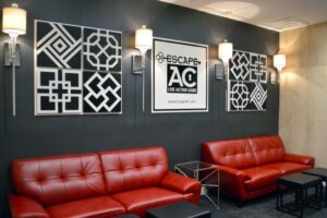 Escape room interior in Atlantic City NJ