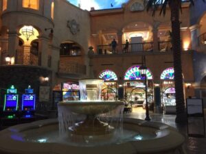 The inside of the Tropicana Hotel and Casino in Atlantic City