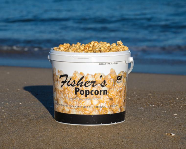 Fisher's Popcorn tub