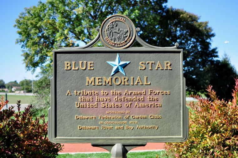 Blue Star Memorial at Veterans Memorial Park, DE