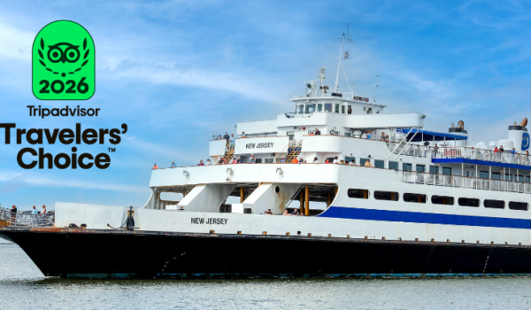 Cape May - Lewes Ferry wins Prestigious Tripadvisor Traveler's Choice Award for 2026 for the 15th Year
