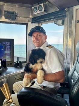 Topher and Captain Eric