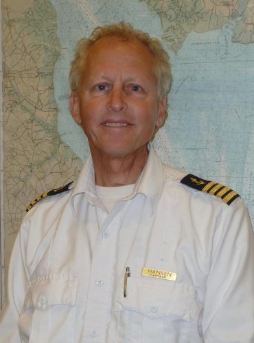 Head shot of Captain Stan Hansen in uniform